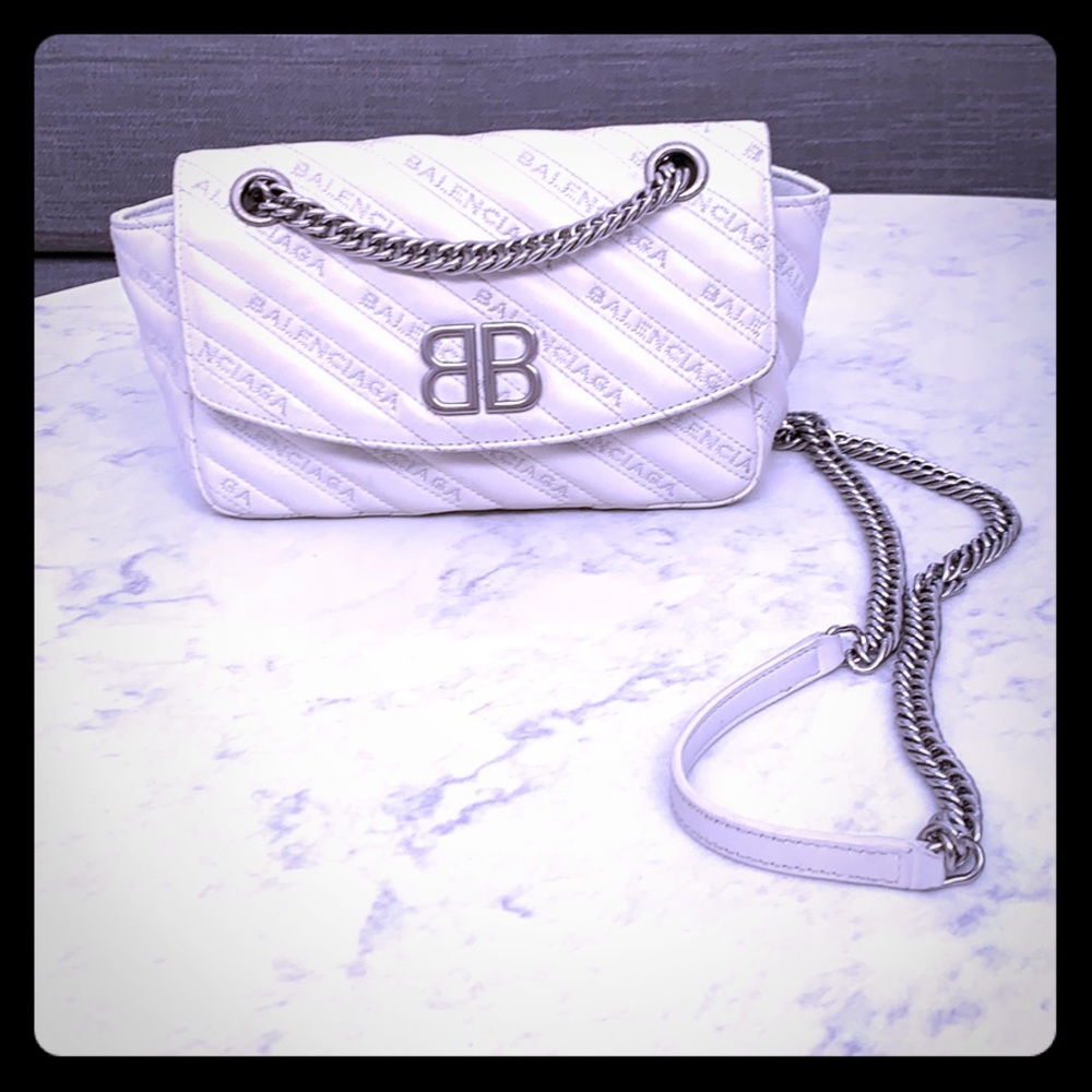 Balenciaga White Handbag